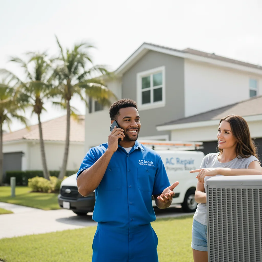 AC Repair Pompano Beach customer support in Randallstown